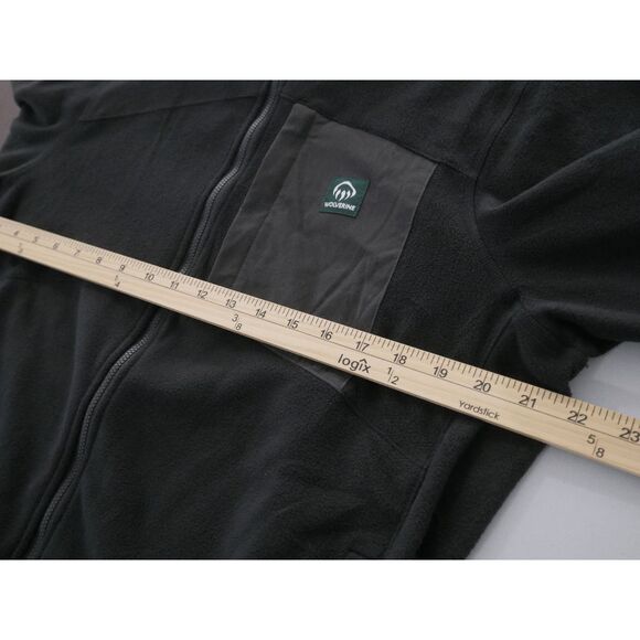 Wolverine Men's Wilderness Full Zip Fleece black Size L - Picture 4 of 7